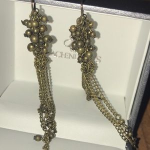 BRASS DANGLE EARRINGS